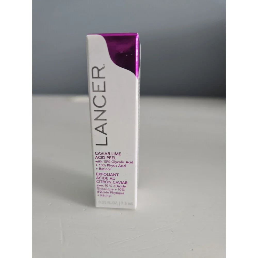 Lancer Caviar Lime Acid Peel 7.5mL NEW
